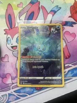 Pokemon TCG Manaphy Full Art Ultra Rare Holo Card GG06/GG70 Crown Zenith - Image 3