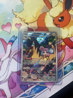 Iono's Kilowattrel 163/159 Sv09: Journey Together IR Pokemon TCG Card NM/M - Image 1