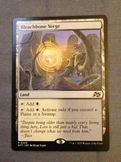 Magic MTG Bleachbone Verge Aetherdrift #0250 Regular Rare - NM condition - Image 1