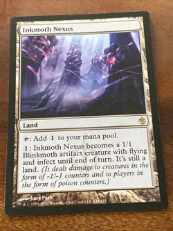 Inkmoth Nexus 145Mirrodin Besieged Regular MTG TCG CARD NM - Image 1