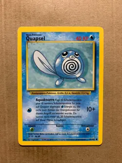 GERMAN Poliwag 59/102 Base Set - Common Pokemon Card - NM/Mint - Image 1