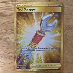 Tool Scrapper (Secret) Secret Rare SWSH02: Rebel Clash 208/192 NM chase card - Image 1