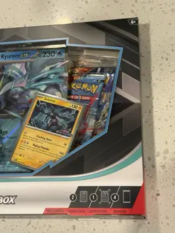 POKEMON TCG BLACK KYUREM EX BOX INCLUDES 4 TCG BOOSTER PACKS FACTORY SEALED NEW - Image 4