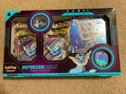 Pokemon Vaporeon VMAX Premium Collection Box Sealed, Double V Error Box! - Image 1