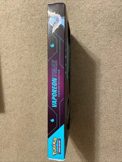 Pokemon Vaporeon VMAX Premium Collection Box Sealed, Double V Error Box! - Image 3