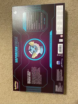 Pokemon Vaporeon VMAX Premium Collection Box Sealed, Double V Error Box! - Image 4