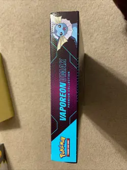 Pokemon Vaporeon VMAX Premium Collection Box Sealed, Double V Error Box! - Image 5
