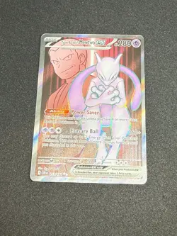 Pokemon TCG Team Rockets Mewtwo EX 213/182 Full Art Destined Rivals English - Image 3