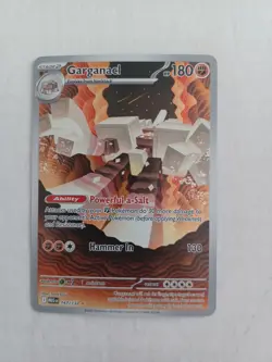 Garganacl 147/132 Illustration Rare Pokemon Mega Evolution Card, English, NM - Image 2