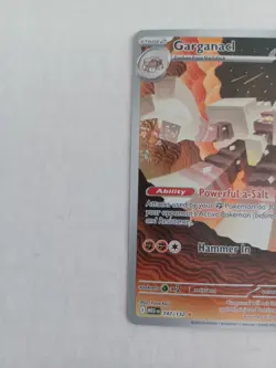 Garganacl 147/132 Illustration Rare Pokemon Mega Evolution Card, English, NM - Image 5