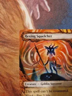 Hexing Squelcher (Showcase) MTG [Lorwyn Eclipsed] Near Mint, Non Foil, R 0317 - Image 5