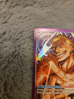 One Piece TCG OP14-060 Donquixote Doflamingo Leader Alt Art - English NM - Image 3