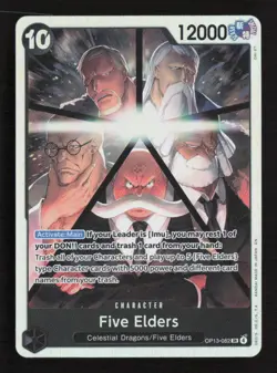 One Piece Choose Your Card OP13 Carrying on His Will Rare & SR English Near Mint - Image 4