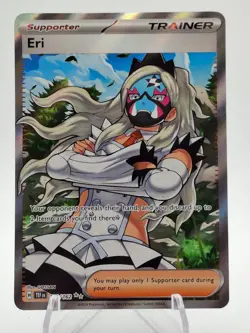 Eri 199/162 - Full Art Trainer Temporal Forces Ultra Rare - Pokemon TCG Card NM - Image 1