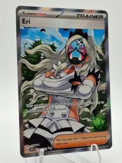 Eri 199/162 - Full Art Trainer Temporal Forces Ultra Rare - Pokemon TCG Card NM - Image 2