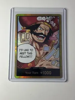 One Piece DON!! Card (Gol.D.Roger) (Gold Foil) Carrying On His Will - Image 1