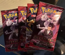 Pokemon TCG Destined Rivals Booster Pack - 10 Cards / Pack - SEALED SV - Image 1