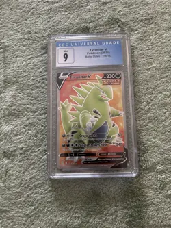 Pokemon TCG Alakazam V, Tyranitar V, Scizor V CGC 9 Lot of 3 Cards - Image 2