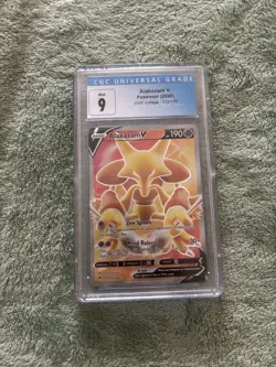 Pokemon TCG Alakazam V, Tyranitar V, Scizor V CGC 9 Lot of 3 Cards - Image 3