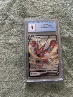 Pokemon TCG Alakazam V, Tyranitar V, Scizor V CGC 9 Lot of 3 Cards - Image 4