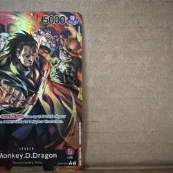 OP07-001 Monkey.D.Dragon Alt Art Leader One Piece TCG English Card - Image 4