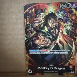 OP07-001 Monkey.D.Dragon Alt Art Leader One Piece TCG English Card - Image 5