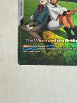 Gundam Card Game Newtype Rising GD01-117 The Witch And The Bride (R+) English - Image 5