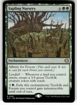 Sapling Nursery 192 NM MTG Lorwyn Eclipsed Magic - Image 1