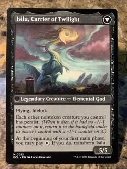 MTG TCG Lorwyn Eclipsed Eirdu, Carrier of Dawn 0013 Regular Mythic Double Sided - Image 2