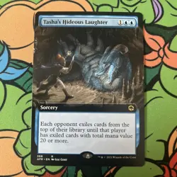 MTG / Tasha’s Hideous Laughter / Extended Art / Nm & Never Played - Image 1