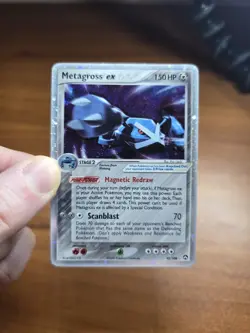 Pokemon Metagross ex 95/108 Power Keepers Holo Rare MP/HP - Image 1