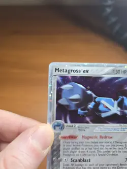 Pokemon Metagross ex 95/108 Power Keepers Holo Rare MP/HP - Image 2