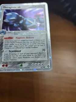 Pokemon Metagross ex 95/108 Power Keepers Holo Rare MP/HP - Image 4
