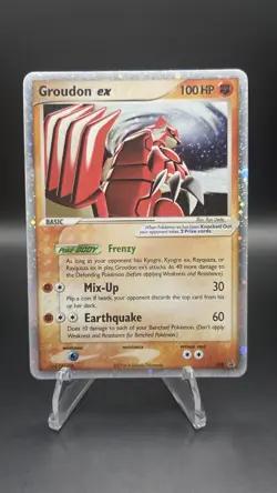 Groudon EX 038 - Excellent Condition - Black Star Promo - Vintage Pokemon Card - Image 1