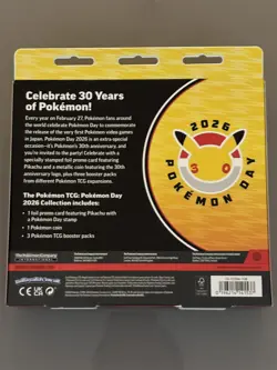 Pokemon Day 30th Collection Box 2026 TCG New Sealed - Fast Post 📦 - Image 2