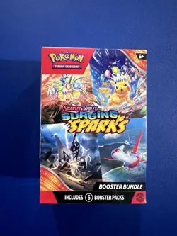 Sealed Pokemon TCG Surging Sparks Booster Bundle - Image 1