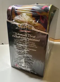 Pokemon TCG Fall 2020 Collectors Chest Tin Lunchbox 5 Booster Packs - NEW Sealed - Image 3