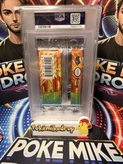 2000 Pokemon Gym Heroes Erika Sealed Booster Pack PSA 8 NM MT - Image 2