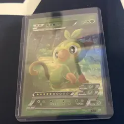 Chinese Pokemon ID Grookey Holo 17/180 Rare #017/180 - Image 1