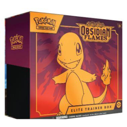 Pokemon Scarlet & Violet Obsidian Flames Elite Trainer Box Sealed - Image 1