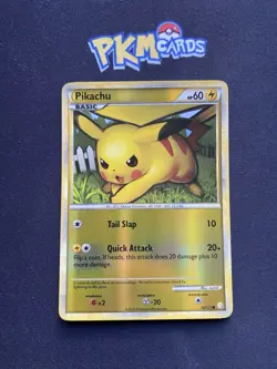 Pokemon TCG Pikachu Heartgold Soulsilver 78/123 Reverse Holo MP. - Image 1