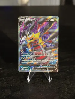 Pokemon TCG Lost Origin Giratina v Full Art Ultra Rare Card 185/196 - Image 1