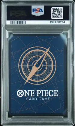 2025 ONE PIECE JPN OP11-A FIST OF DIVINE SPEED #118 MONKEY D. LUFFY PSA 10 - Image 2