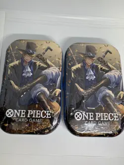 One Piece Tin Pack Set Vol 2 Factory Sealed-2 Factory Sealed Tins - Image 1