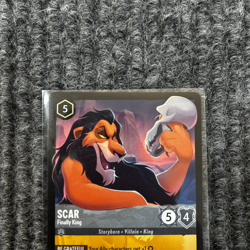 Disney Lorcana Fabled Scar Finally King 175/204 Legendary Nonfoil NM Near Mint - Image 3