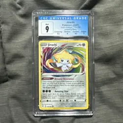 Jirachi Amazing Rare #119/185 - 2020 Pokemon SWSH - Vivid Voltage - CGC 9 Mint - Image 1
