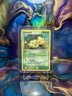 Pokemon TCG Shroomish Reverse Holo Stamped Card 72/107 Deoxys - Image 1