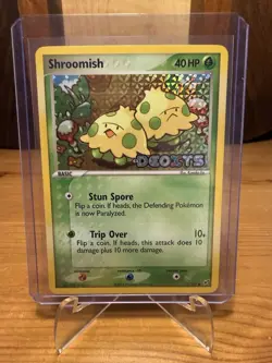 Pokemon TCG Shroomish Reverse Holo Stamped Card 72/107 Deoxys - Image 2