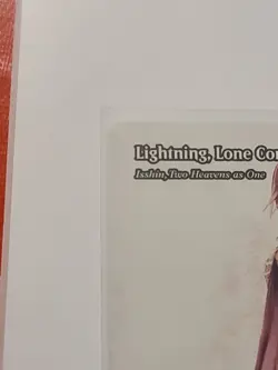 Lightning, Lone Commando 0054 FCA - MTG Final Fantasy Showcase Non Foil - NM - Image 2