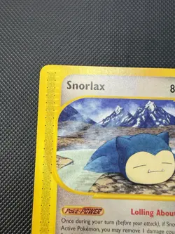 Snorlax 100/144 Skyridge Non-Holo Pokemon Card LP+ - Image 5